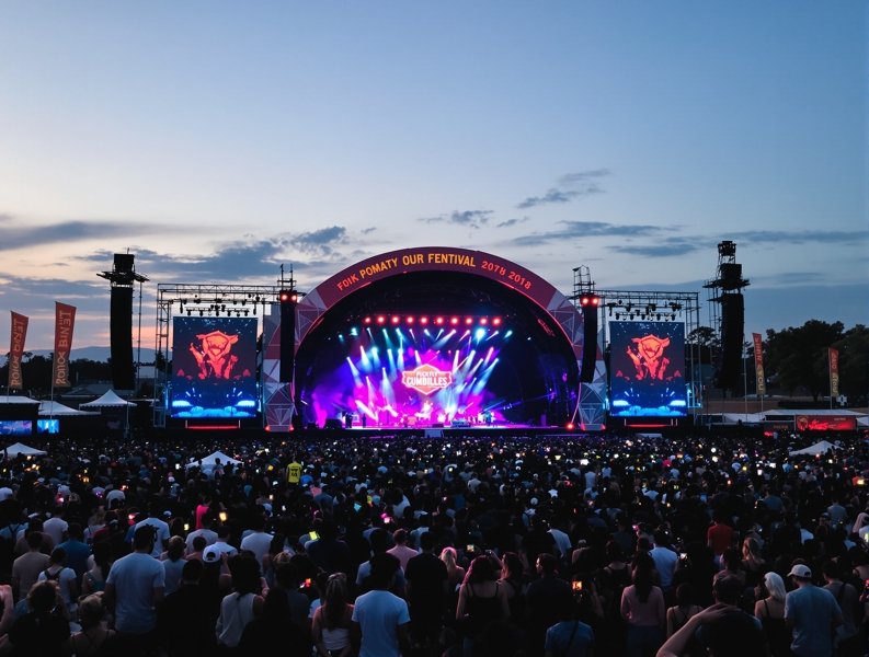 某音乐节现场发生踩踏事件，主办方被指安保不力